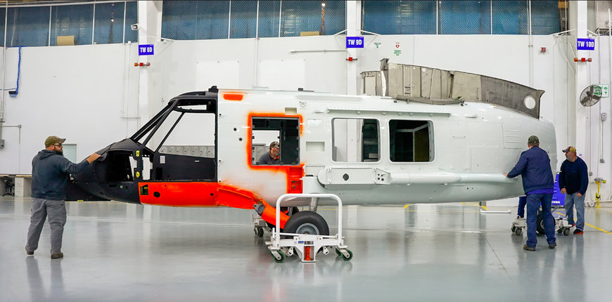 SIKORSKY DELIVERS FIRST REPLACEMENT MH-60T AIRFRAME TO U.S. COAST GUARD